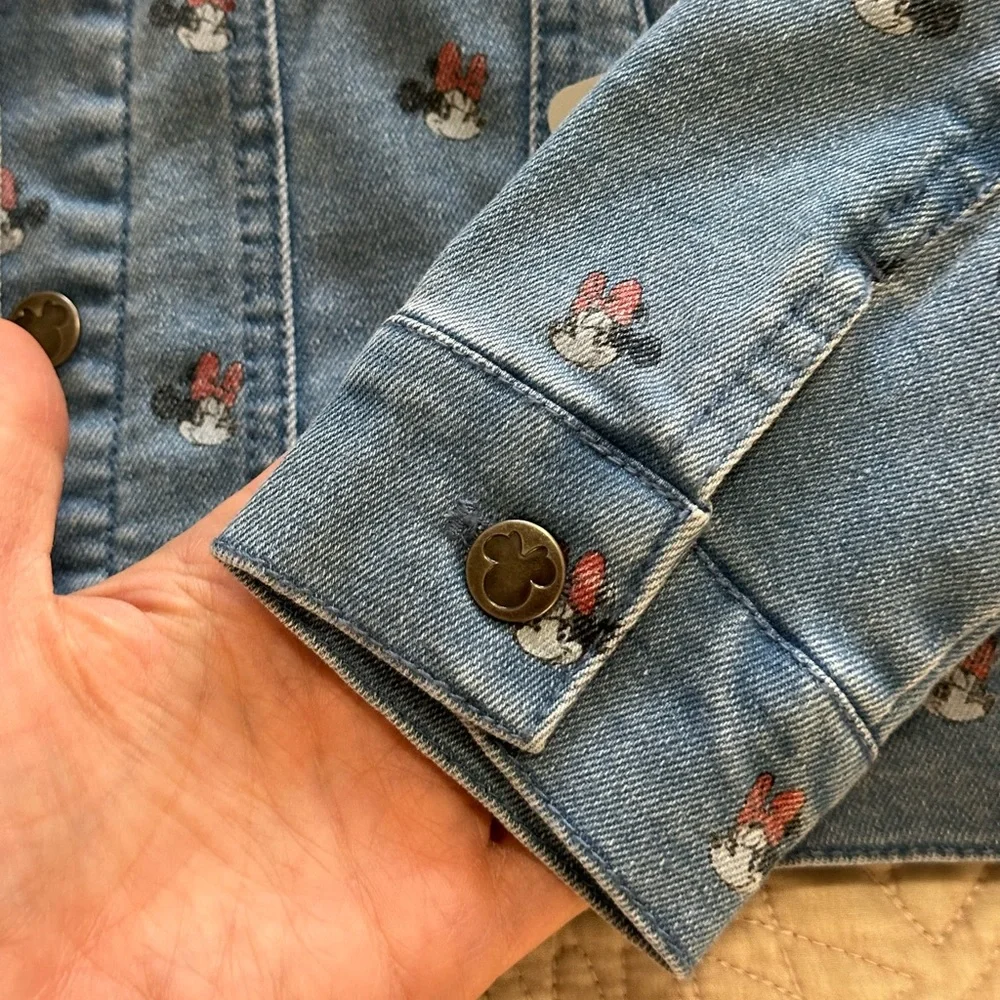 NWT Minnie Mouse Denim Jacket